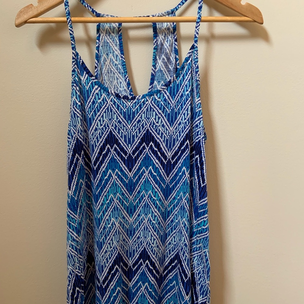 Ombré Aztec Print Tank Top